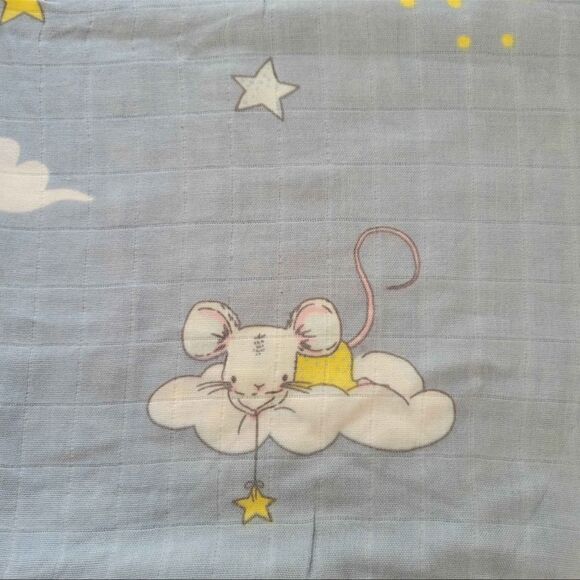 aden + anais Other - New Sleepy Mice Mouse Bamboo Muslin Baby Swaddle Blanket